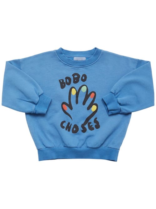 Bobo Choses: 印刷有机棉卫衣