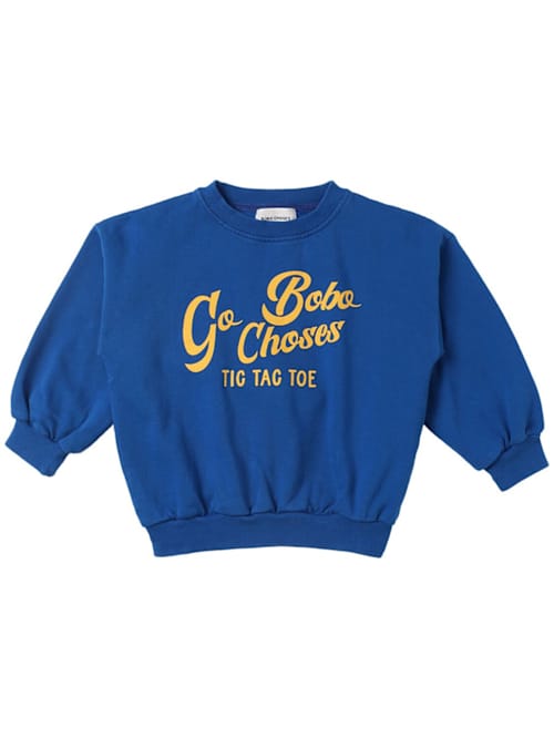 Bobo Choses: 印花有机棉卫衣