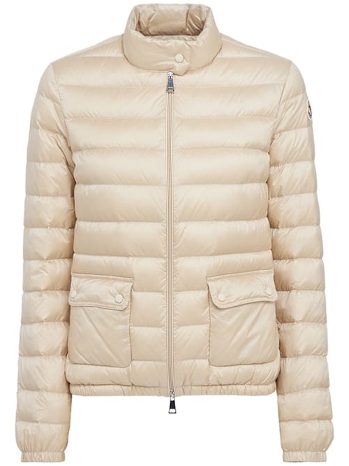Moncler: 带领短款羽绒夹克