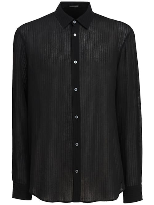Ann Demeulemeester: 安德烈条纹经典衬衫