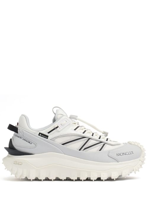 Moncler: 底部厚重的低筒运动鞋