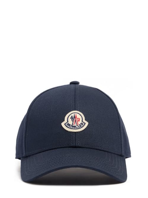 Moncler: 带弯檐的棒球帽