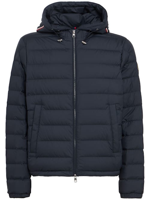 Moncler: 带帽羽绒夹克