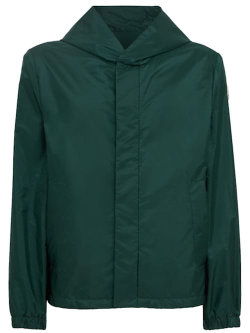 Moncler: 大尺寸尼龙风衣夹克