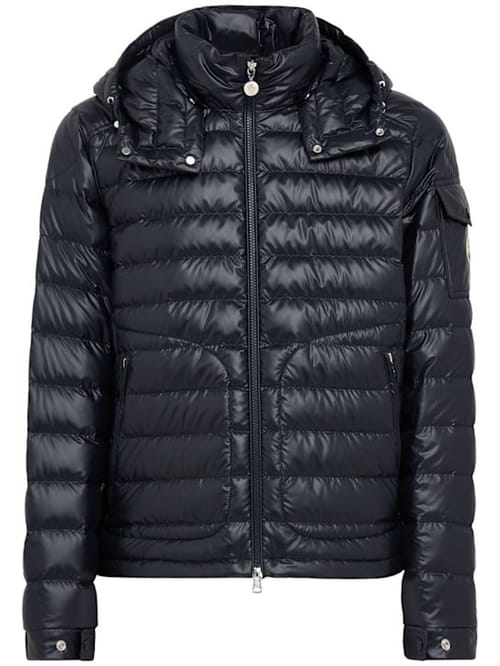 Moncler: 短款连帽羽绒服
