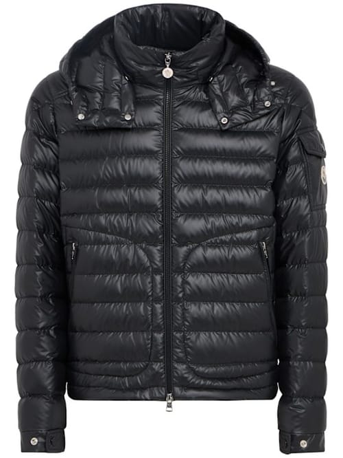 Moncler: 短款连帽羽绒服