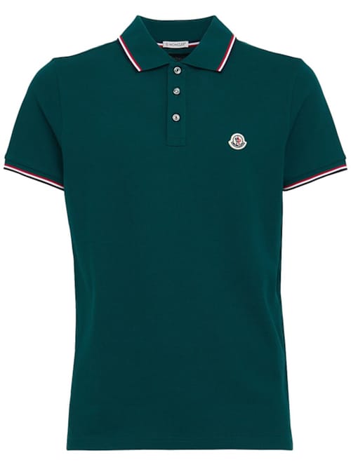 Moncler: 修身领袖polo衫