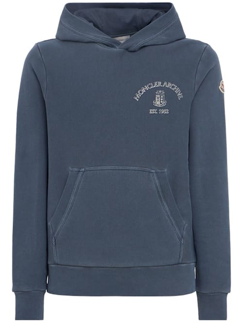 Moncler: 带帽卫衣