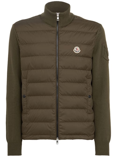 Moncler: 无袖绗缝背心
