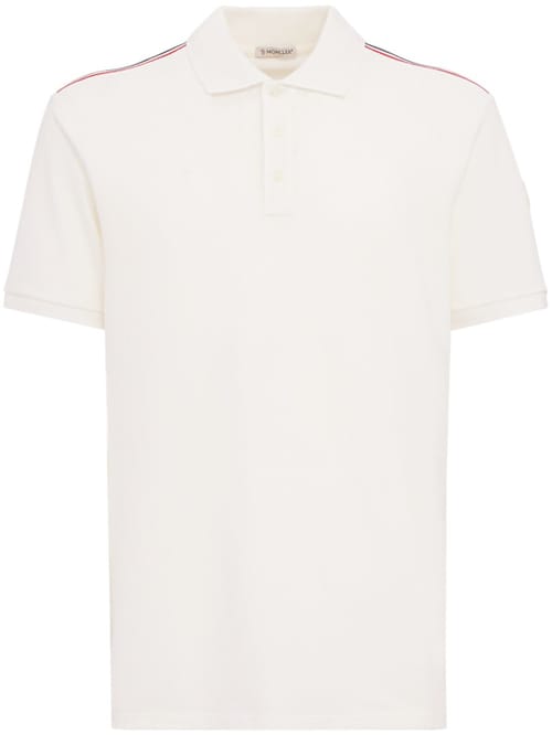 Moncler: 短袖polo衫，带罗纹领