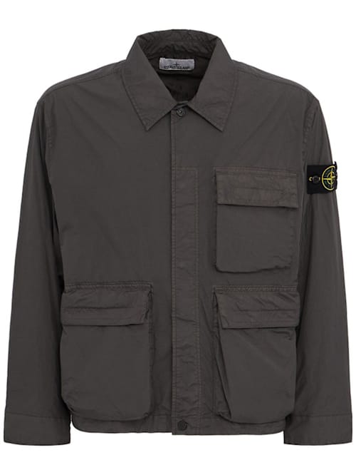 Stone Island: 工作夹克，带有应用口袋