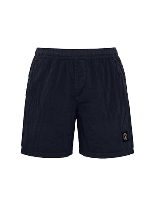 Stone Island: 带松紧腰带的短裤