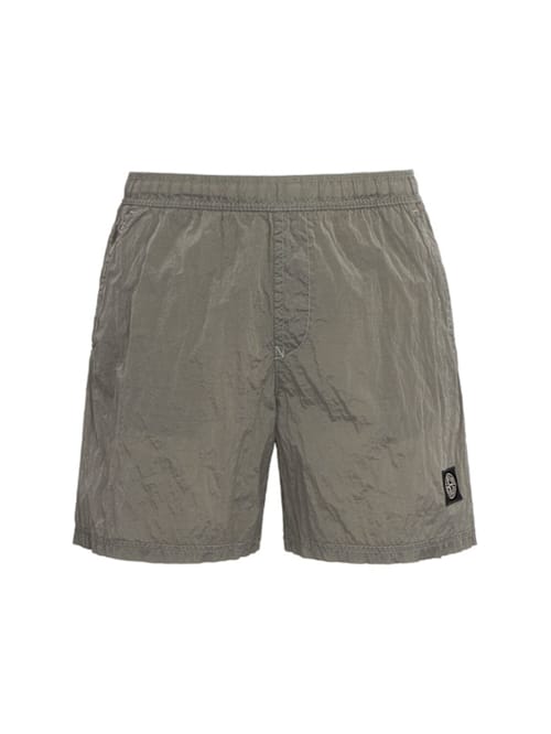 Stone Island: 弹性腰带短裤