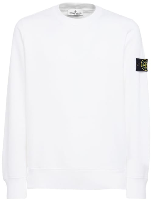 Stone Island: 圆领卫衣，带有附加细节