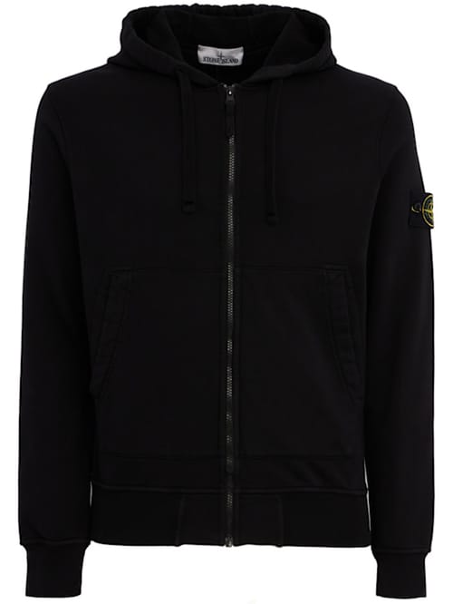 Stone Island: 带拉链的连帽衫