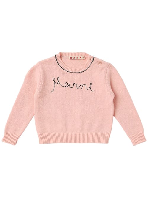 Marni Junior: 棉质针织毛衣