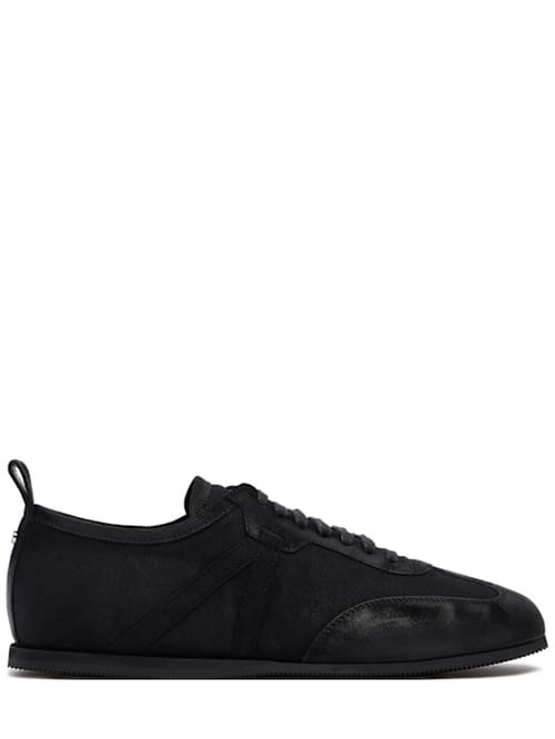 Ann Demeulemeester: 低帮运动鞋，带系带设计