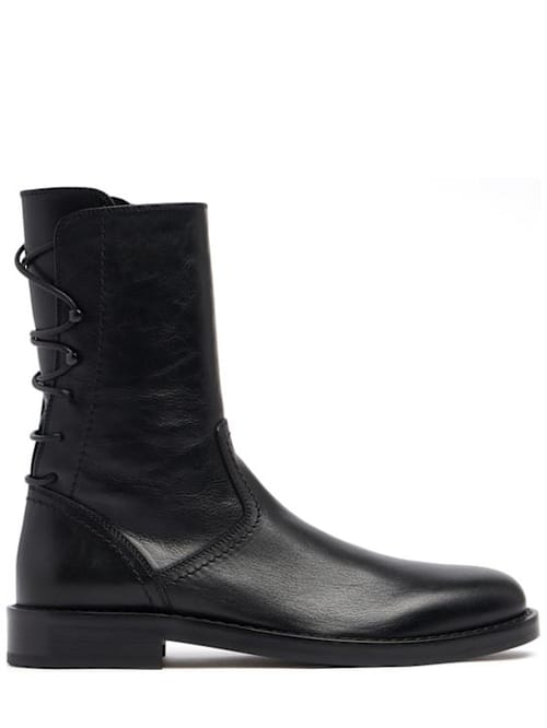 Ann Demeulemeester: 后系带踝靴