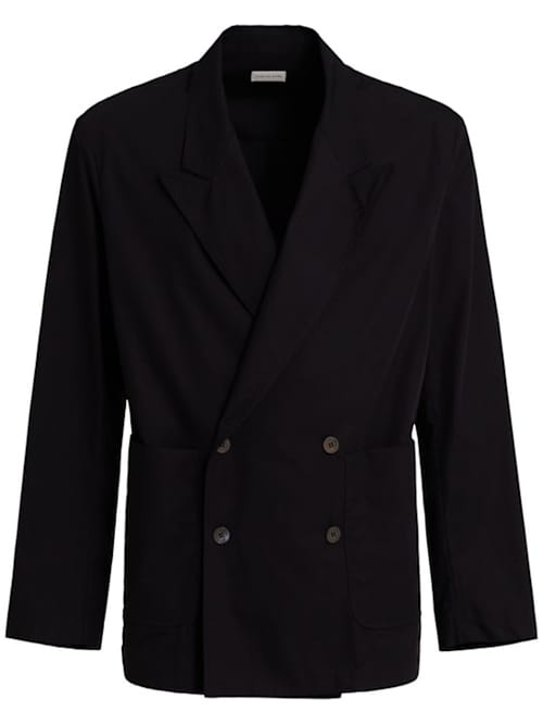 Dries Van Noten: 短款双排扣夹克