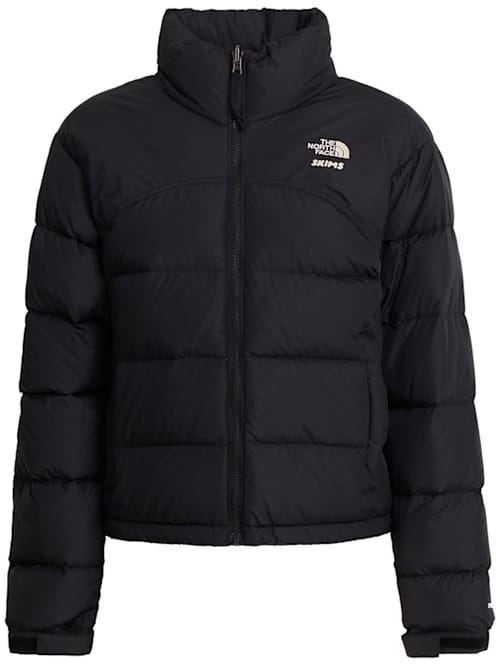 The North Face: 短款羽绒夹克，带拉链