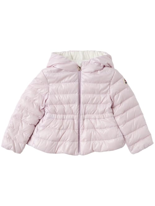 Moncler: 皮纳尔尼龙连帽羽绒外套
