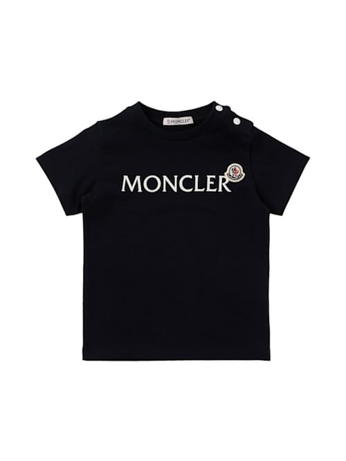 Moncler: 混合棉质运动衫T恤