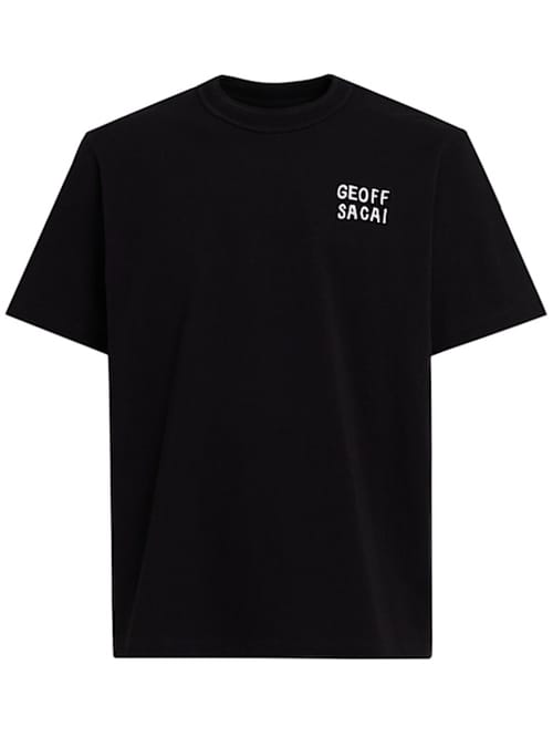 Sacai: 带有标志的宽松T恤