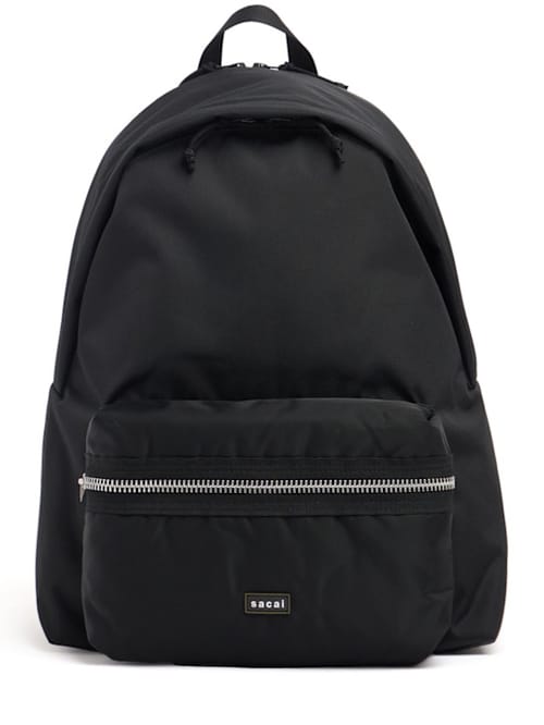 Sacai: 带前口袋和拉链的背包