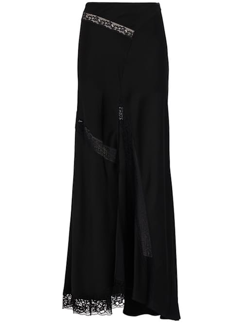 MSGM: 带蕾丝细节的长裙