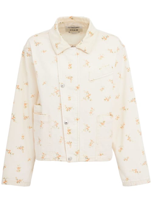 MSGM: 休闲外套配中央扣子