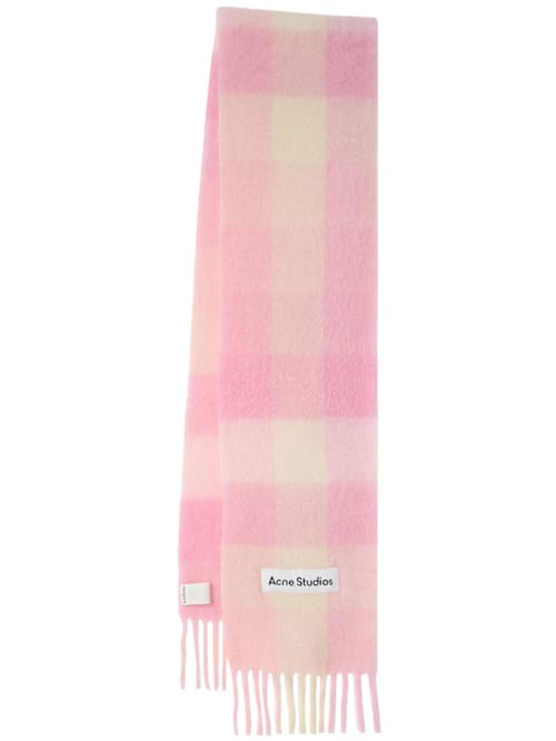 Acne Studios: 带流苏的矩形围巾
