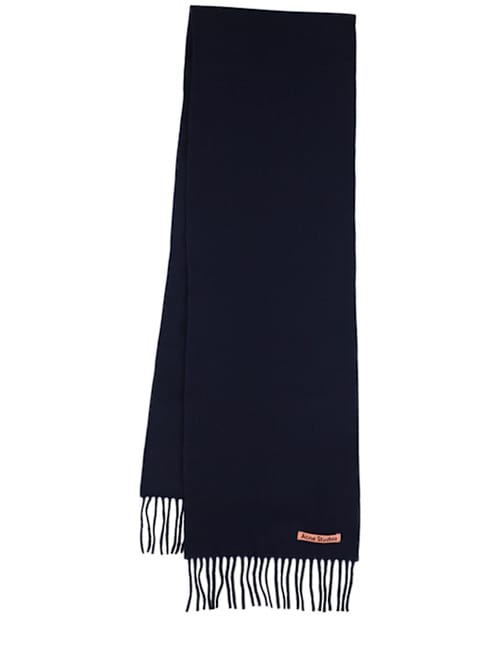 Acne Studios: 带流苏的矩形围巾