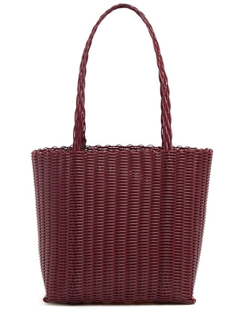 RAYAS COLLECTIVE: Tote with double handles and structured profile