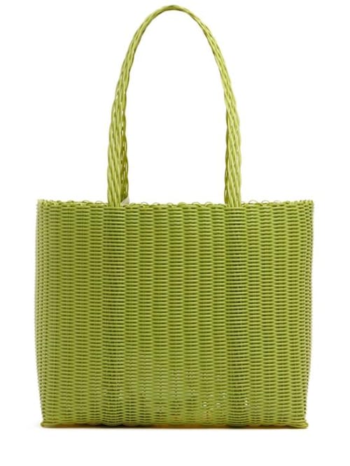 RAYAS COLLECTIVE: Tote with double handles and structured profile
