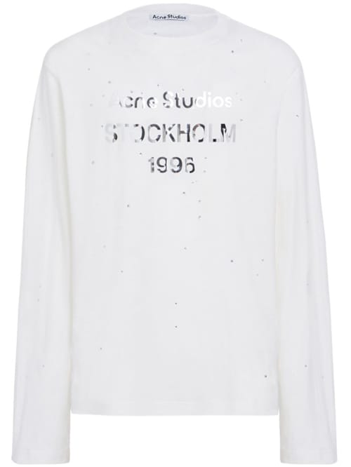 Acne Studios: 圆领长袖T恤