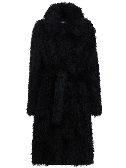 Acne Studios: 长款腰带外套