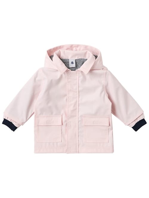Petit Bateau: 带帽聚酯风衣