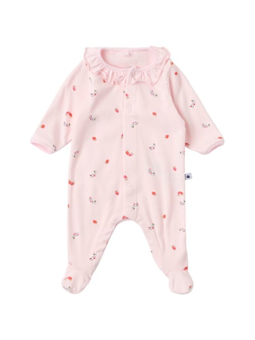 Petit Bateau: 印花纯棉针织连体衣及包臀衣