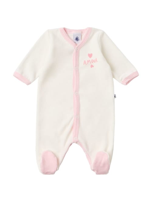 Petit Bateau: 棉质平纹布连体衣