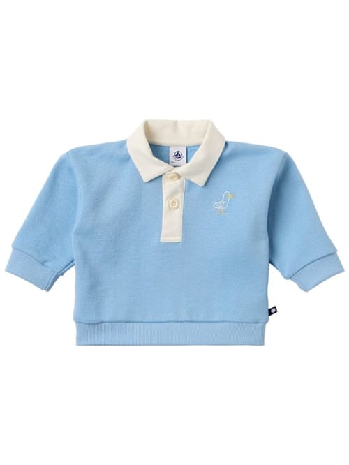 Petit Bateau: 棉质 polo 衫卫衣