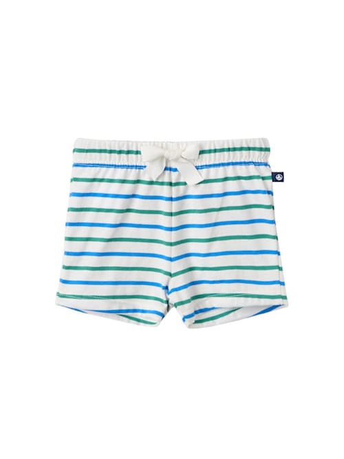 Petit Bateau: 条纹棉质Jersey短裤