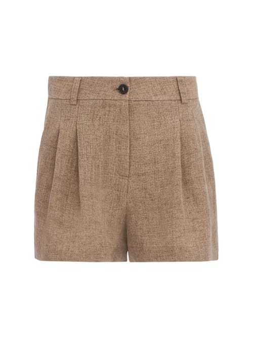LUISA SPAGNOLI: Shorts with front pleats