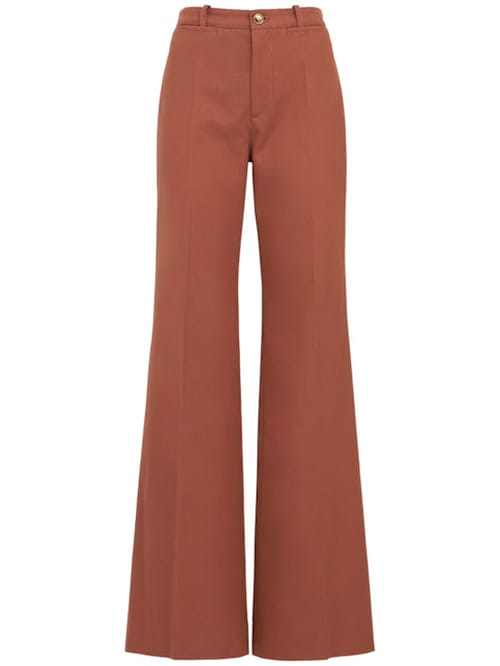 Chloé: 高腰阔腿裤