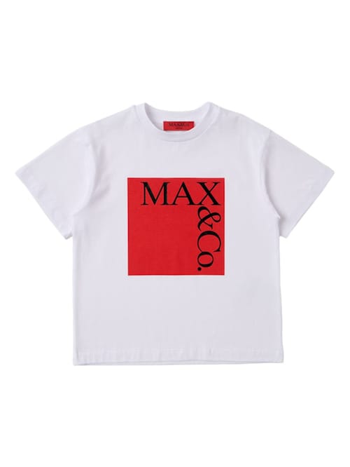 MAX&CO: 印花棉质圆领T恤