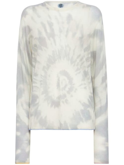 ADRIAN CASHMERE: Crewneck Long-Sleeve Pullover