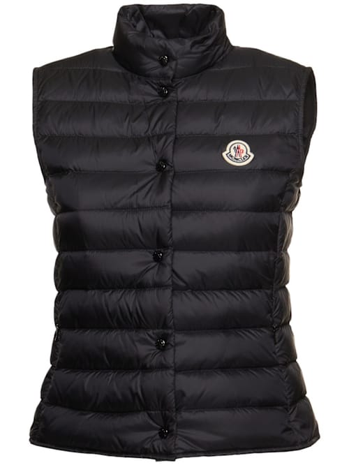 Moncler: 无袖绗缝背心