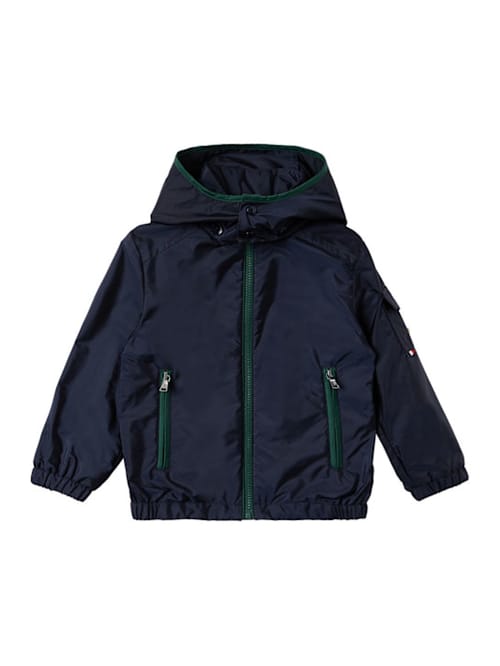 Moncler: 巴努尼龙雨衣