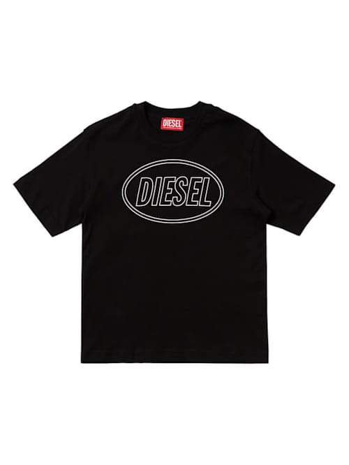 Diesel Kids: 印花棉质T恤