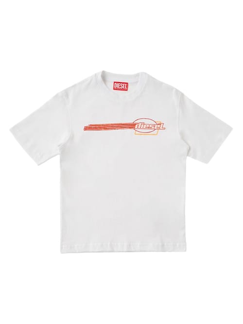 Diesel Kids: 印花棉质T恤