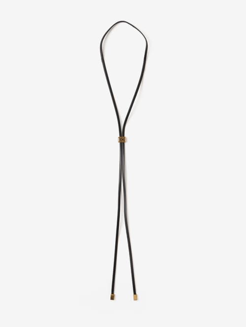 Dsquared2: Collier cordon logo D2